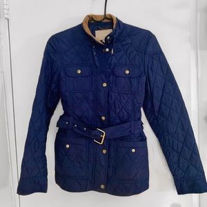 Banana Republic Navy quilted jacket. Size XS.